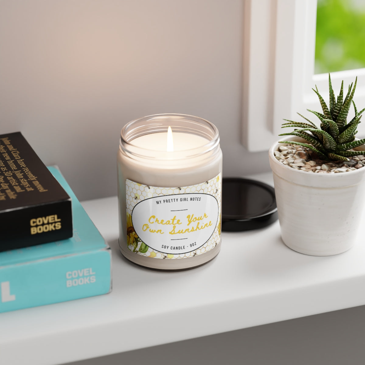 Sisterhood - Soy Candle, 9oz (Yellow)