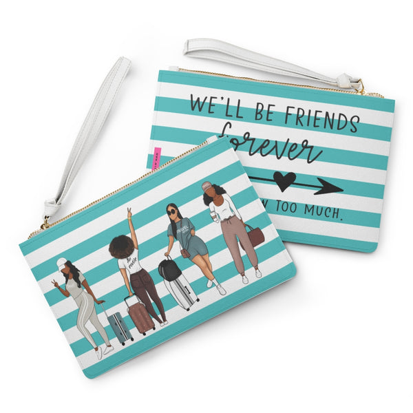 Travel Babes Clutch: No New Friends