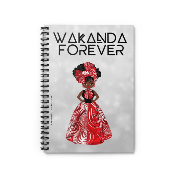 WAKANDA Forever Notebook - Crimson