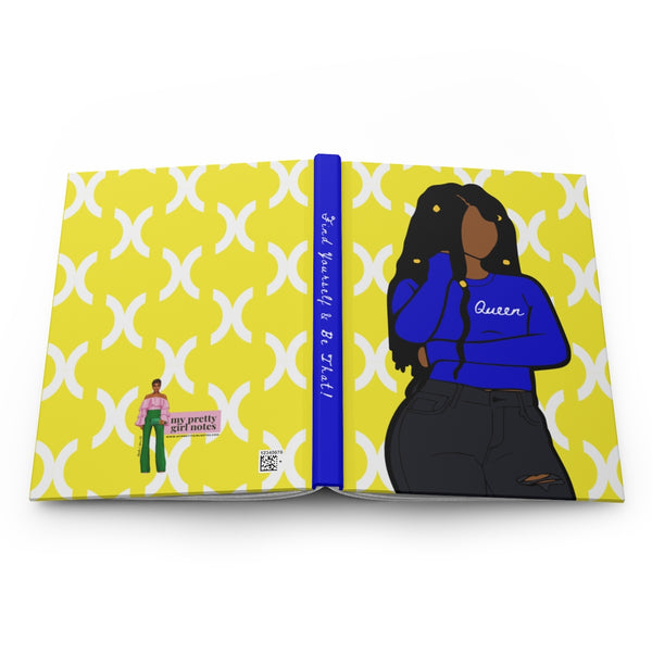 Find Yourself Journal - Blue & Gold