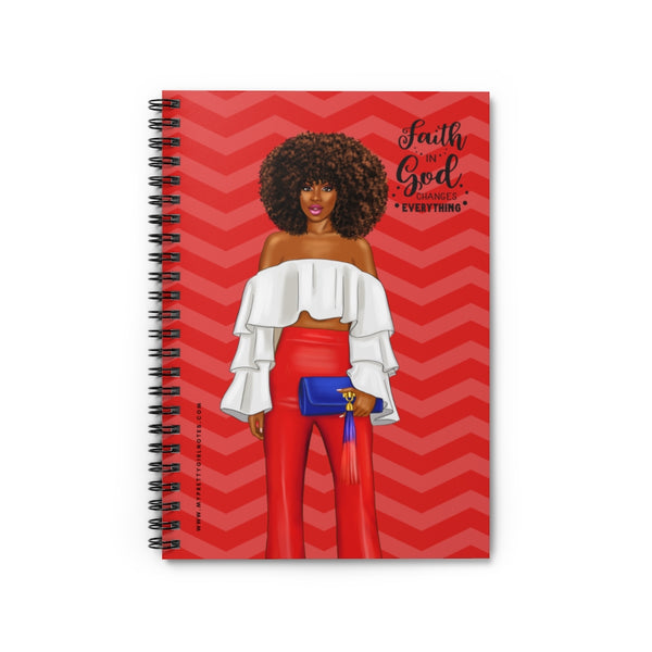 Faith Changes Things Notebook