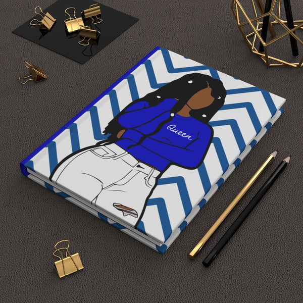 Find Yourself Journal - Blue & White