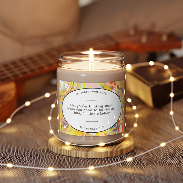 Think Big Sis - Soy Candle, 9oz (Shades of Gold)