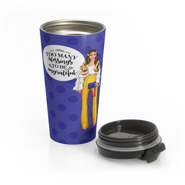 Blessed Beyond Measure Travel Mug