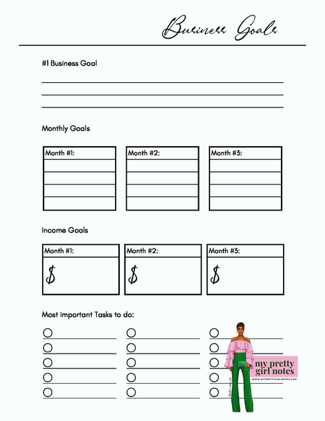 Good Things Take Time: Three Month Business Planner - Pink