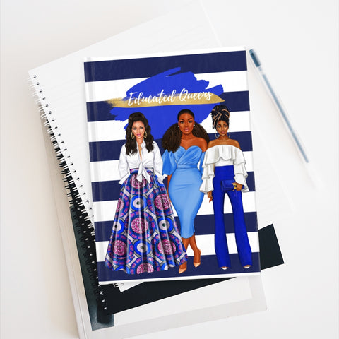 Educated Queens Journal - Blue