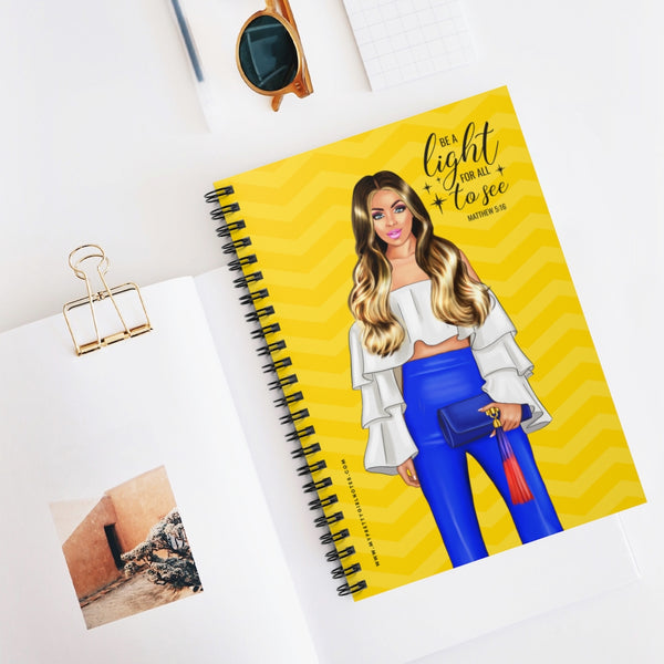 Be A Light For All To See Notebook