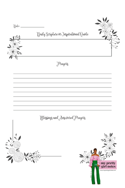 He is My Refuge: Prayer Journal for Black Women