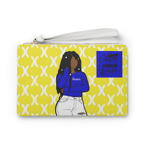 Sparkle & Shine Queen Clutch - Gold