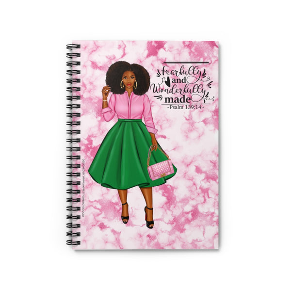 Fearfully & Wonderfully Made Notebook