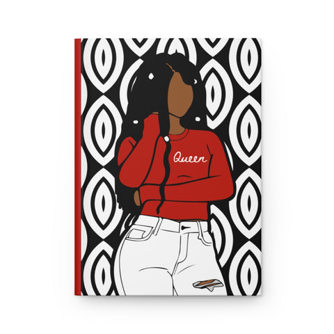 Find Yourself Journal - Red & White