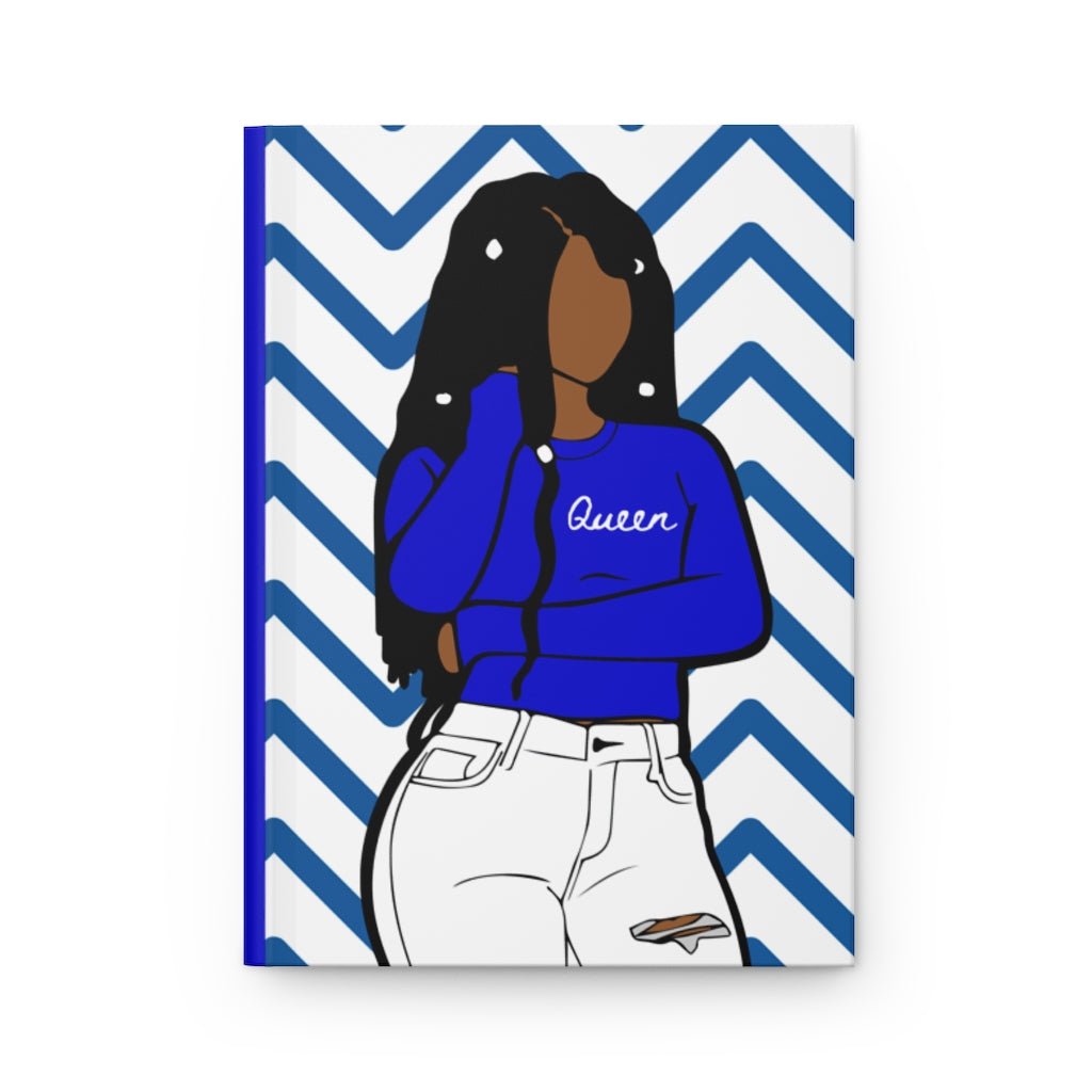 Find Yourself Journal - Blue & White