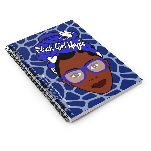 Black Girls Are Magic Notebook - Blue