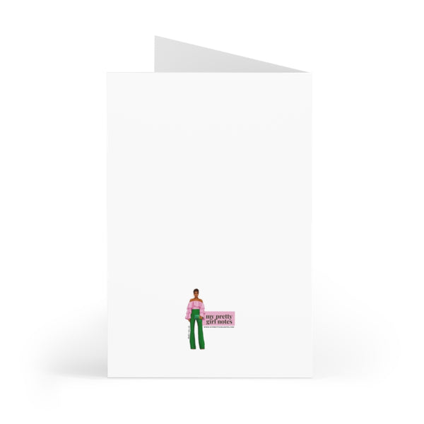 Holiday Greeting Cards: Merry Christmas Darling - Teal