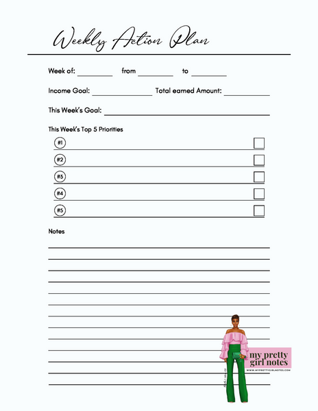 Good Things Take Time: Three Month Business Planner - Tangerine