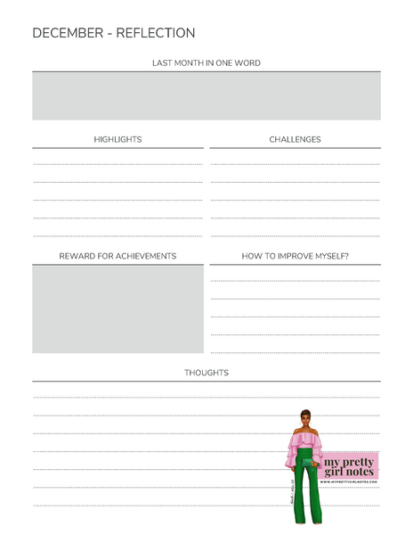 One Day or Day One: 2022-2023 Monthly Reflections Planner - Purple