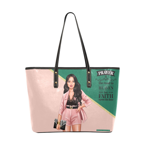 Prayer + Faith Tote Bag