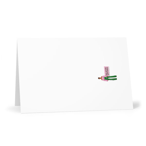 Pink Confetti Birthday Cards