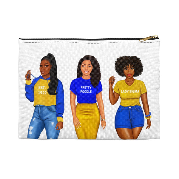 Pretty Poodle Accessory Pouch