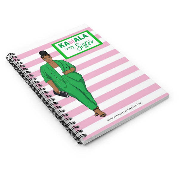 Kamala is My Sister Notebook - Pink & White