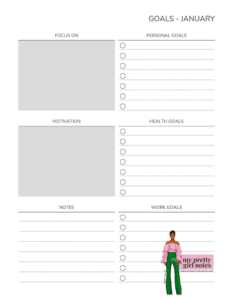 One Day or Day One: 2022-2023 Monthly Reflections Planner - Purple