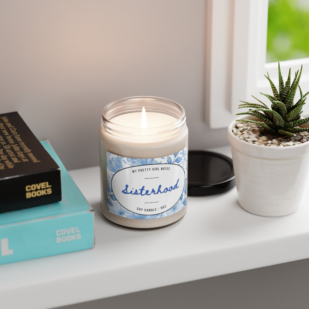 Sisterhood - Soy Candle, 9oz (Blue)