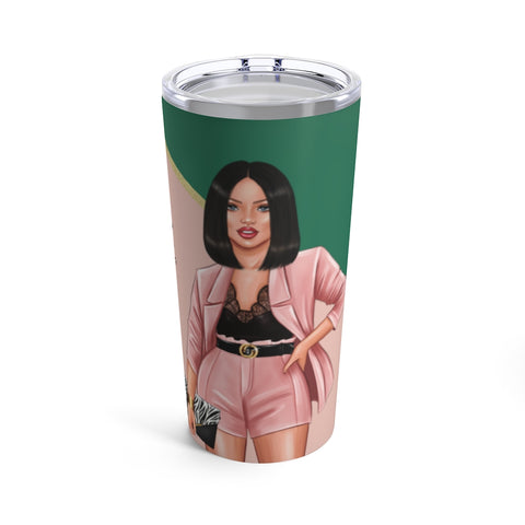 Prayer + Faith Opens Doors Tumbler
