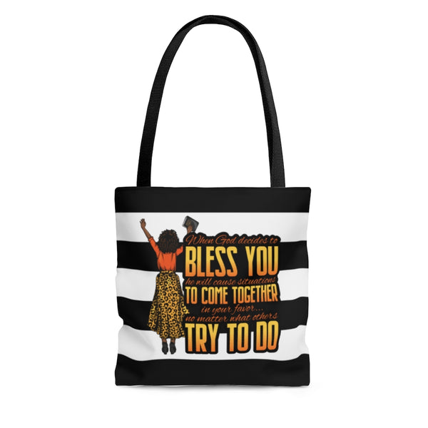 Blessed & Highly Favored Tote Bag