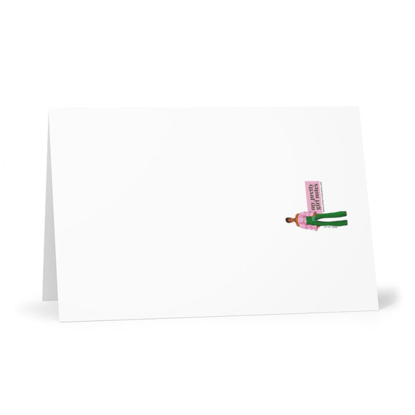 Holiday Greeting Cards: Merry Christmas Darling - Red