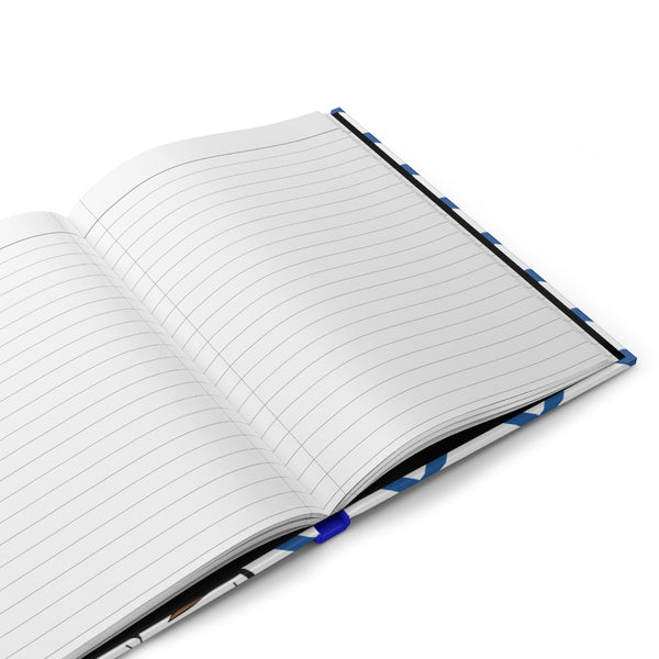 Find Yourself Journal - Blue & White