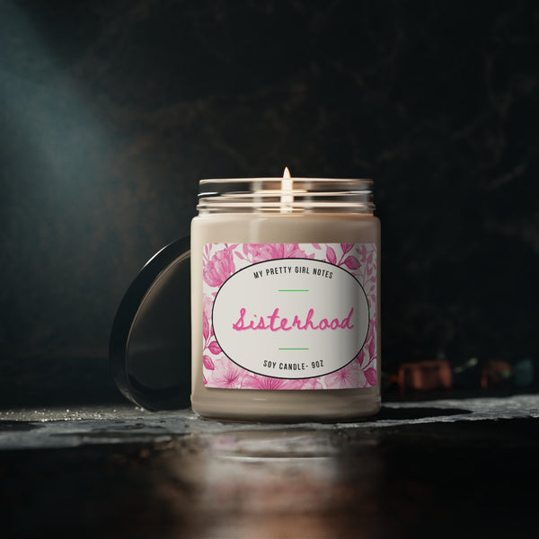 Sisterhood - Soy Candle, 9oz (Pink)