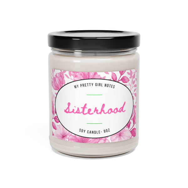 Sisterhood - Soy Candle, 9oz (Pink)