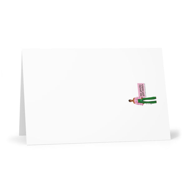 Holiday Greeting Cards: Merry Christmas Darling - Black
