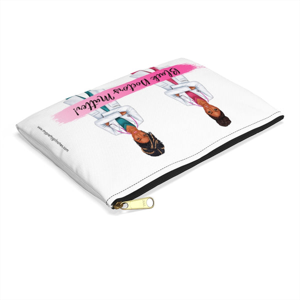 Black Doctors Matter Accessory Pouch