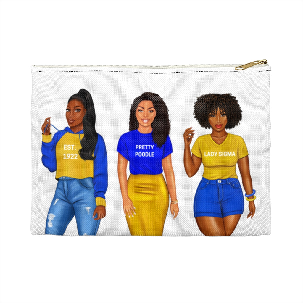 Pretty Poodle Accessory Pouch
