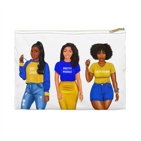 Pretty Poodle Accessory Pouch