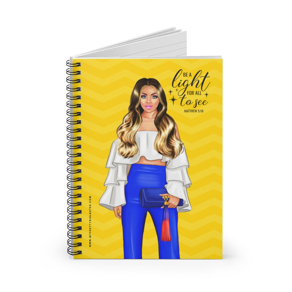 Be A Light For All To See Notebook