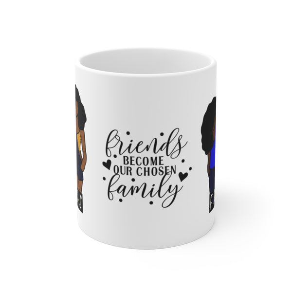 Friends Are Chosen Family Mug