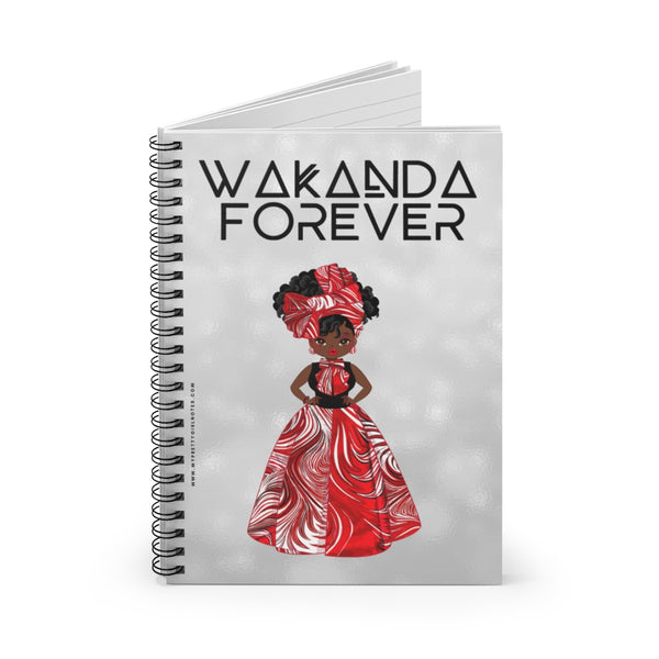 WAKANDA Forever Notebook - Crimson
