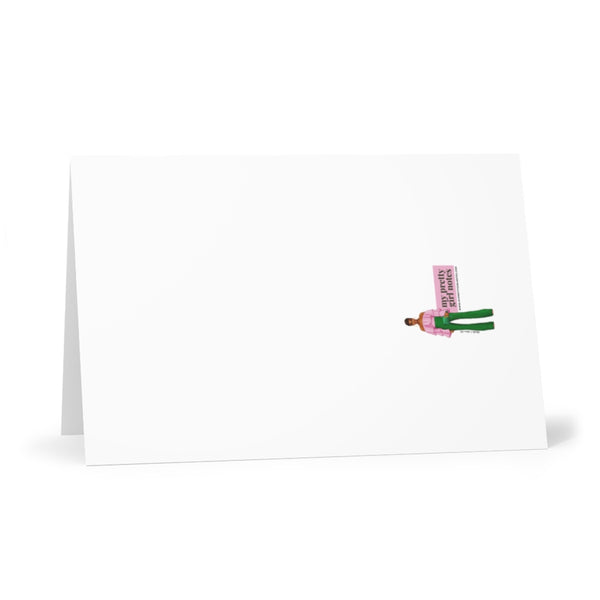 Holiday Greeting Cards: Merry Christmas Darling - Teal