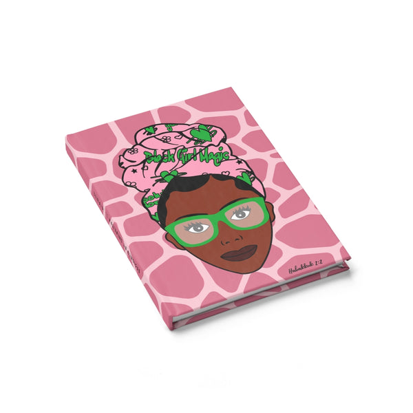 Black Girls Are Magic Journal - Pink & Green