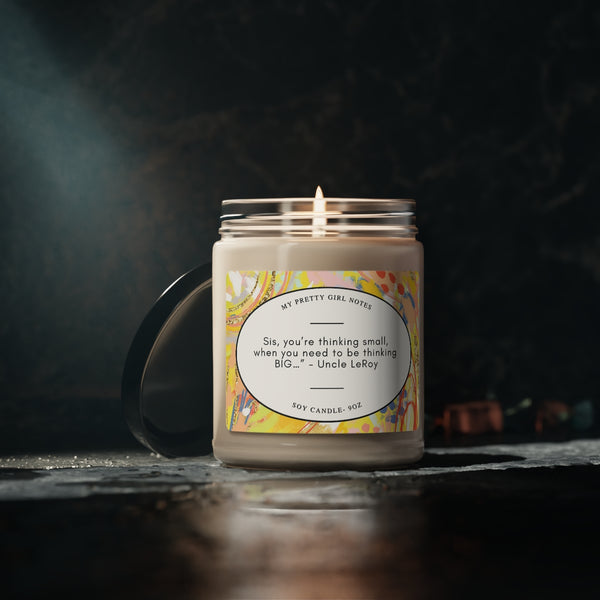 Think Big Sis - Soy Candle, 9oz (Shades of Gold)