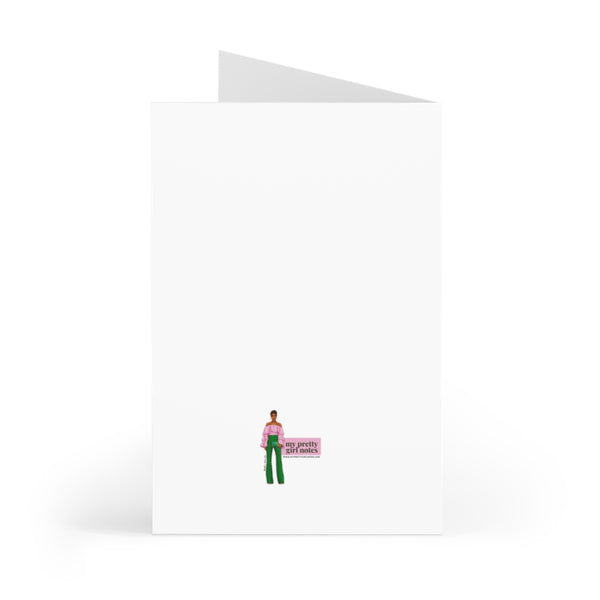 Thinking of You Greeting Cards - Purple