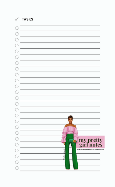No Excuses: Task List Journal