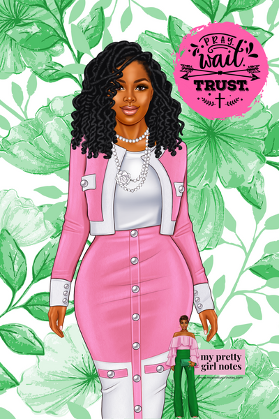 Pray, Wait & Trust: Prayer Journal for Black Women