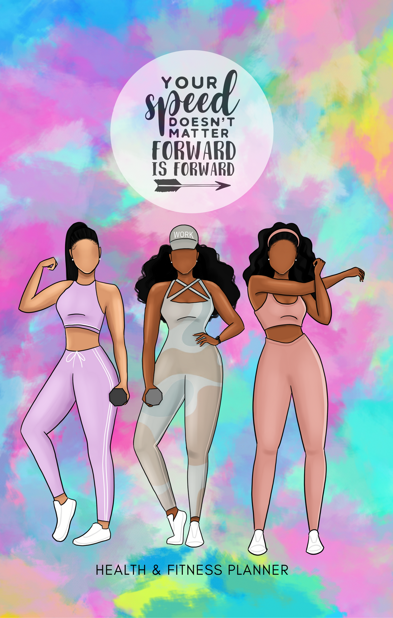 Health & Fitness 12-Week Planner: Shades of Pink