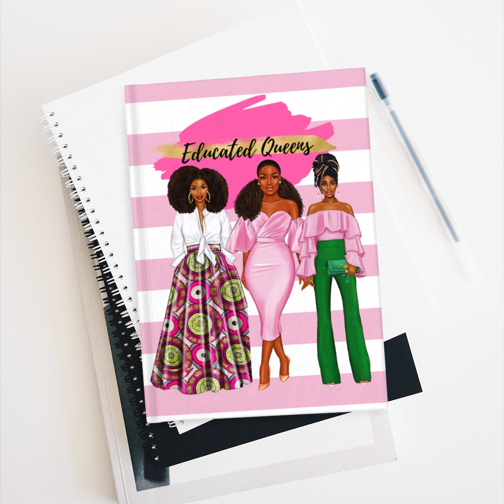 Educated Queens Journal - Pink
