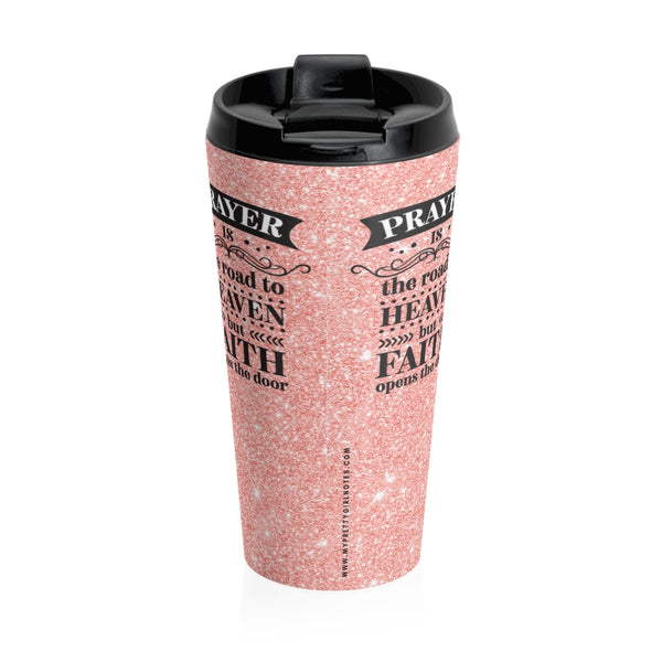 Faith Open Doors Travel Mug