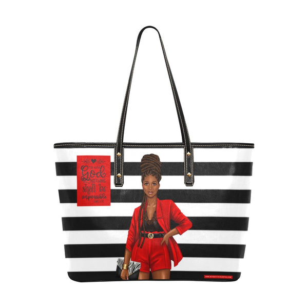 Nothing Is Impossible Tote Bag - Red