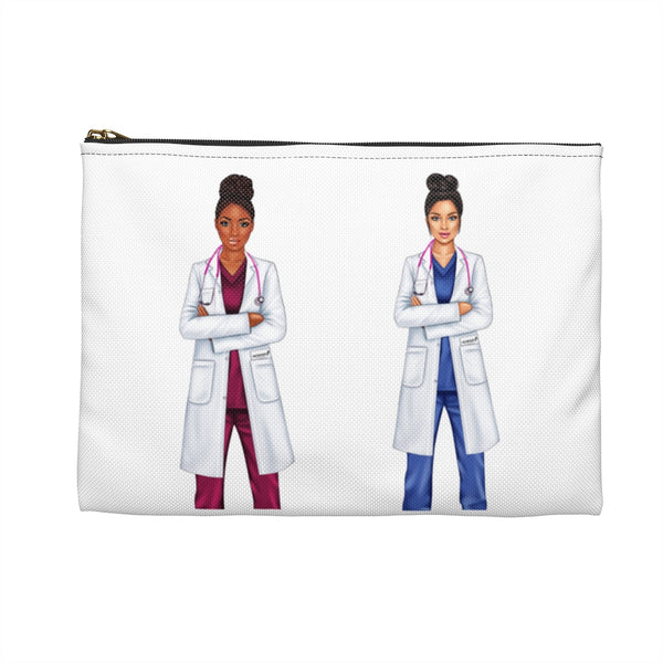 Black Doctors Matter Accessory Pouch